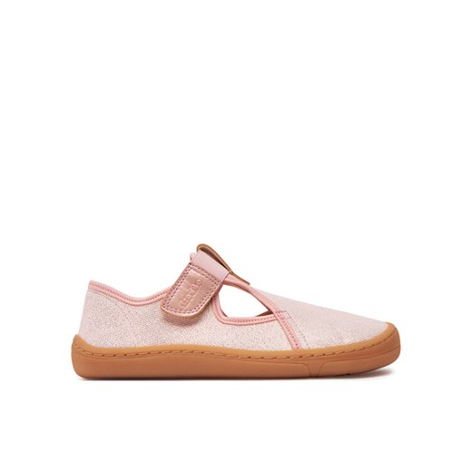 Tenisówki Froddo Barefoot Canvas T G1700380-3 D Różowy ze sklepu eobuwie.pl w kategorii Półbuty dziecięce - zdjęcie 182040344
