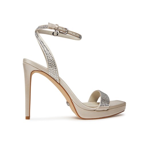 Sandały Guess Zach FLJZAC SAT03 Szary Guess 40 eobuwie.pl