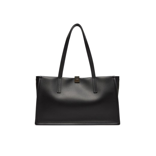 Torebka Calvin Klein Ck Narrate E/W Shoulder Bag K60K612987 Czarny ze sklepu eobuwie.pl w kategorii Torebki damskie - zdjęcie 182040370