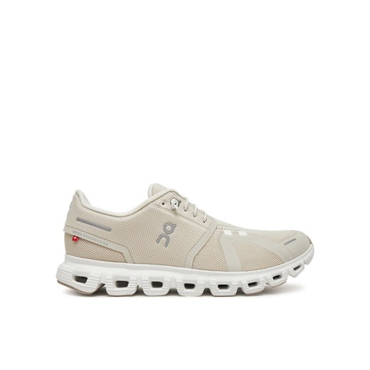 Sneakersy On Cloud 6 3WF10060755 Beżowy ze sklepu eobuwie.pl w kategorii Buty sportowe damskie - zdjęcie 182040410
