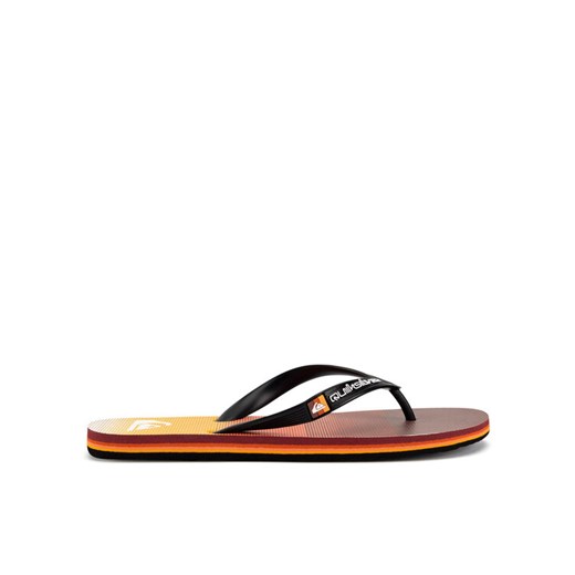 Japonki Quiksilver MOLOKAI STRIPE AQYL101361 XNNK Czarny ze sklepu eobuwie.pl w kategorii Klapki męskie - zdjęcie 182040493