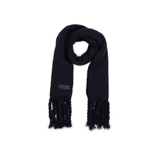 Szalik Tommy Hilfiger Tommy Twist Scarf AW0AW15530 Granatowy ze sklepu eobuwie.pl w kategorii Szaliki męskie - zdjęcie 182040521