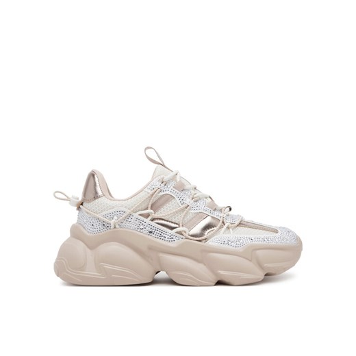 Sneakersy Steve Madden Spectator-R SM11003240 Beżowy ze sklepu eobuwie.pl w kategorii Buty sportowe damskie - zdjęcie 182040664