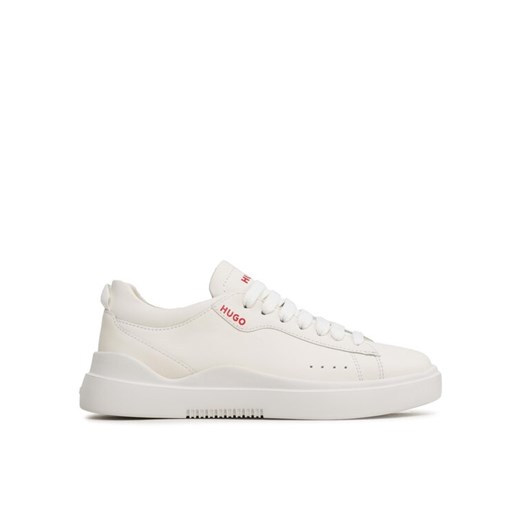 Sneakersy Hugo Blake 50499253 10249945 01 Biały ze sklepu eobuwie.pl w kategorii Trampki damskie - zdjęcie 182040690