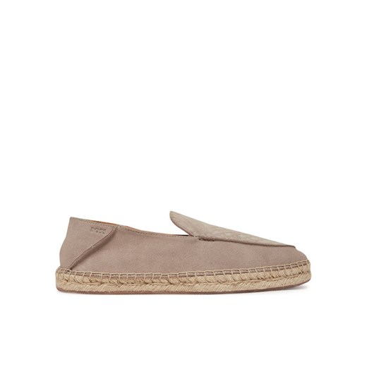 Espadryle BOSS Madeira Slon 50541781 Beżowy ze sklepu eobuwie.pl w kategorii Espadryle męskie - zdjęcie 182040901