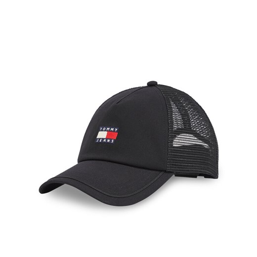 Czapka z daszkiem Tommy Jeans Tjm Heritage Trucker Cap AM0AM13287 Czarny Tommy Jeans 00 eobuwie.pl