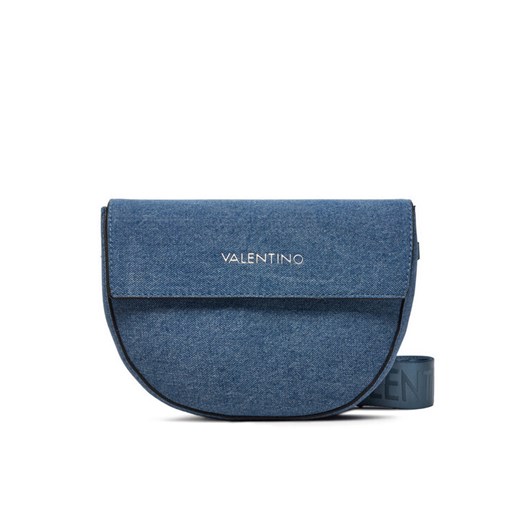 Torebka Valentino Bigs Denim VBS7SO02RE Niebieski ze sklepu eobuwie.pl w kategorii Listonoszki - zdjęcie 182041012