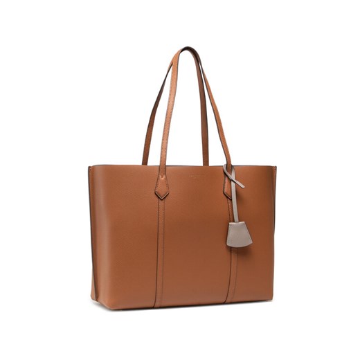 Torebka Tory Burch Perry Triple - Compartment Tote 8192 Brązowy ze sklepu eobuwie.pl w kategorii Torby Shopper bag - zdjęcie 182041092