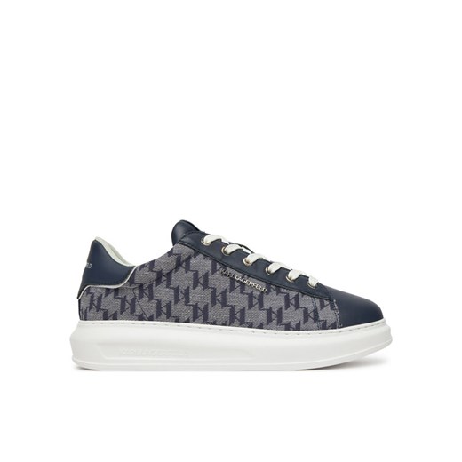 Sneakersy KARL LAGERFELD KL52565 Granatowy ze sklepu eobuwie.pl w kategorii Buty sportowe męskie - zdjęcie 182041120