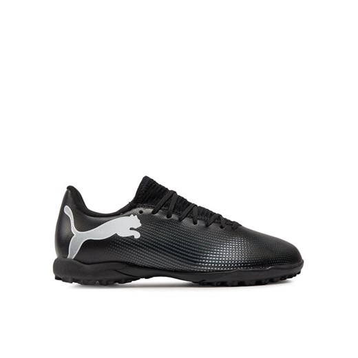 Buty do piłki nożnej Puma Future 7 Play Tt Jr 10773702 02 Czarny ze sklepu eobuwie.pl w kategorii Buty sportowe dziecięce - zdjęcie 182041200