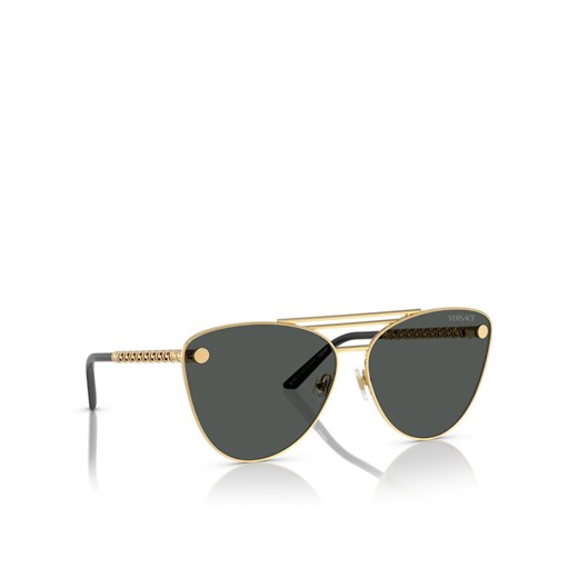 Okulary przeciwsłoneczne Versace 0VE2267 100287 Złoty Versace 64 eobuwie.pl