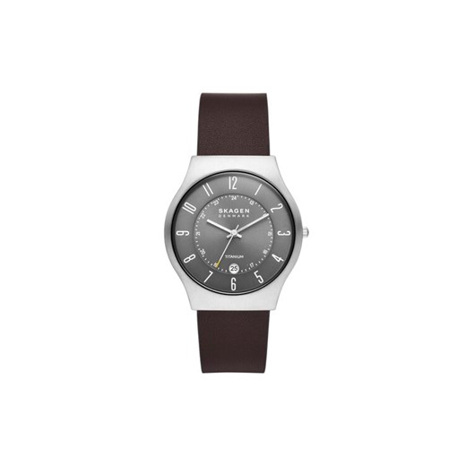 Zegarek Skagen Malbye Gent SKW6909 Brązowy ze sklepu eobuwie.pl w kategorii Zegarki - zdjęcie 182041252