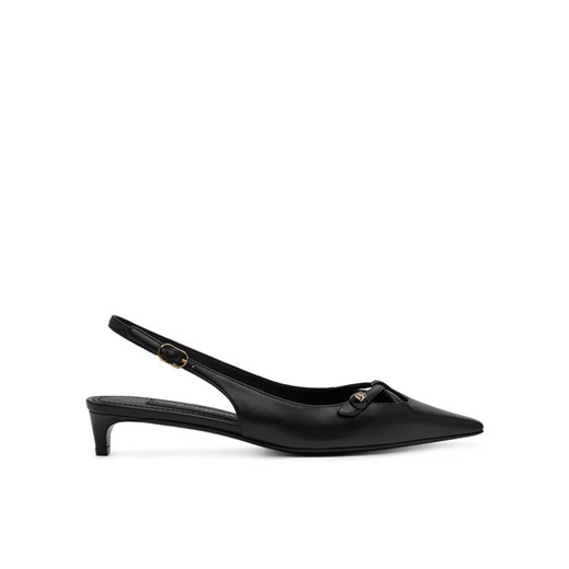 Sandały Dolce&Gabbana CG0811 A1953 Czarny ze sklepu eobuwie.pl w kategorii Czółenka - zdjęcie 182041270