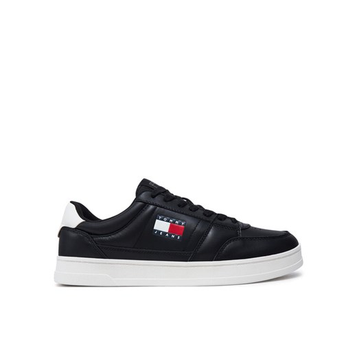 Sneakersy Tommy Jeans Tjm The Greenwich New Ess EM0EM01574 Czarny ze sklepu eobuwie.pl w kategorii Buty sportowe męskie - zdjęcie 182041280