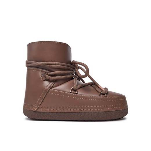 Śniegowce Inuikii Full Leather 75101-087 Brązowy ze sklepu eobuwie.pl w kategorii Śniegowce damskie - zdjęcie 182041281