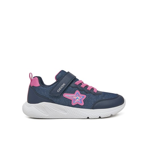 Sneakersy Geox J Sprintye J55FWA 0AS54 C4268 D Różowy ze sklepu eobuwie.pl w kategorii Buty sportowe dziecięce - zdjęcie 182041491
