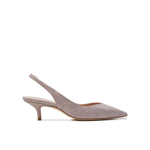 Sandały Stuart Weitzman Eva 50 Slingback SI722 Różowy ze sklepu eobuwie.pl w kategorii Czółenka - zdjęcie 182041653