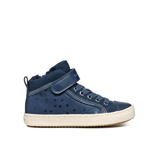 Sneakersy Geox J Kalispera Girl J744GI 0DHAJ C4005 D Granatowy ze sklepu eobuwie.pl w kategorii Trampki dziecięce - zdjęcie 182041681