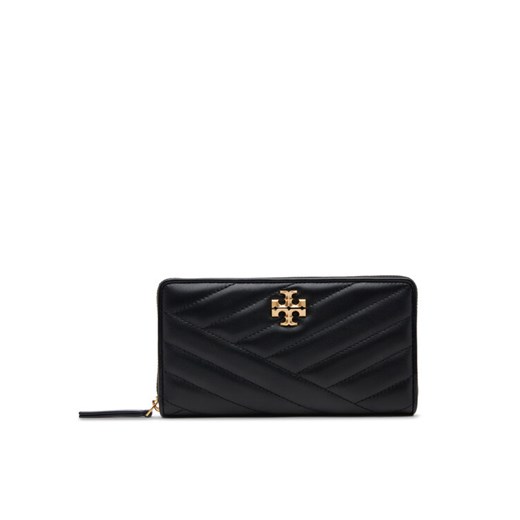 Duży Portfel Damski Tory Burch 90348 Czarny ze sklepu eobuwie.pl w kategorii Portfele damskie - zdjęcie 182041710