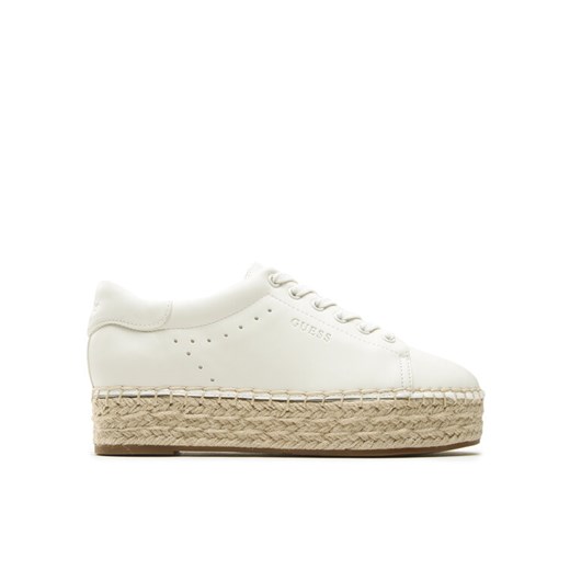 Espadryle Guess Malee FL6MLE LEA14 Biały ze sklepu eobuwie.pl w kategorii Espadryle damskie - zdjęcie 182041713
