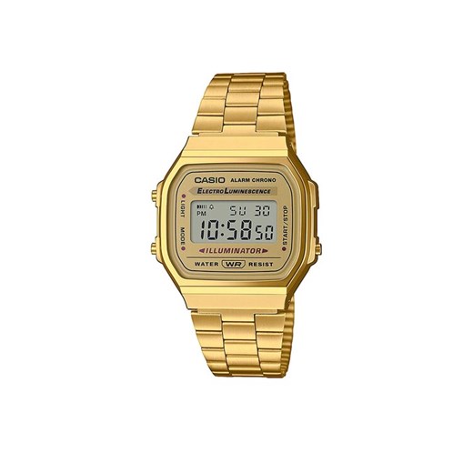 Zegarek Casio Vintage A168WG-9EF Złoty ze sklepu eobuwie.pl w kategorii Zegarki - zdjęcie 182041743