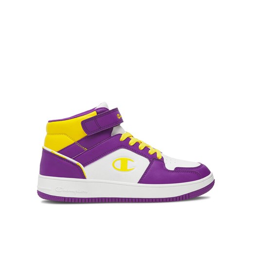 Sneakersy Champion Rebound 2.0 Mid Gs S32413-WW020 Fioletowy ze sklepu eobuwie.pl w kategorii Buty sportowe dziecięce - zdjęcie 182041864