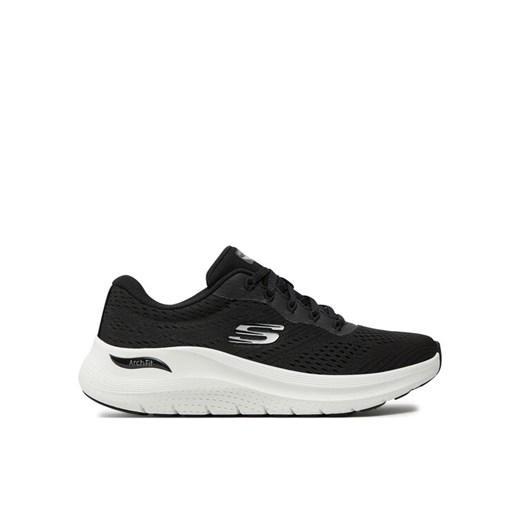 Sneakersy Skechers Arch Fit 2.0 150051/BKW Czarny ze sklepu eobuwie.pl w kategorii Buty sportowe damskie - zdjęcie 182041870
