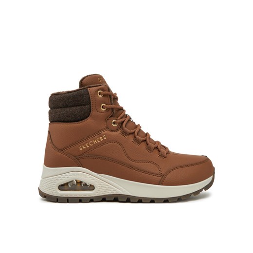 Botki Skechers 177179 Brązowy ze sklepu eobuwie.pl w kategorii Botki - zdjęcie 182041894