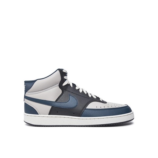 Sneakersy Nike Court Vision Mid Nn DN3577 004 Granatowy ze sklepu eobuwie.pl w kategorii Buty sportowe męskie - zdjęcie 182041911