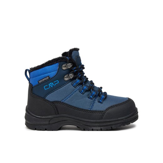 Trekkingi CMP Kids Annuk Snow Boot Wp 31Q4954 Niebieski ze sklepu eobuwie.pl w kategorii Buty trekkingowe dziecięce - zdjęcie 182041921