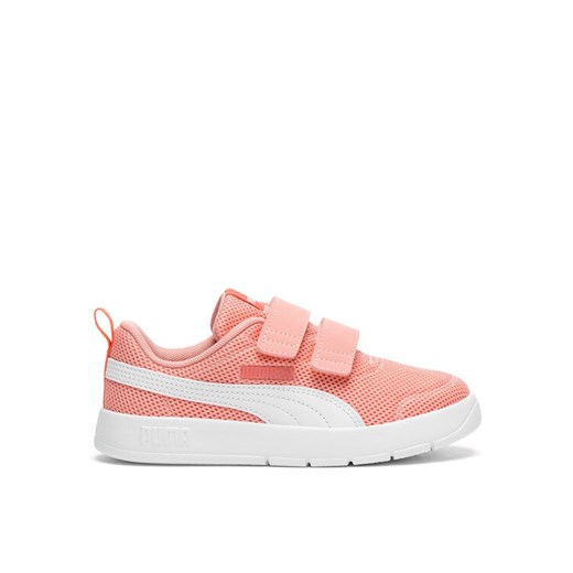 Sneakersy Puma COURTFLEX V3 MESH PS 39808507 Różowy ze sklepu eobuwie.pl w kategorii Buty sportowe dziecięce - zdjęcie 182041964