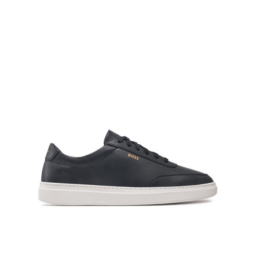 Sneakersy BOSS Kieran 50536504 Czarny ze sklepu eobuwie.pl w kategorii Buty sportowe męskie - zdjęcie 182041972