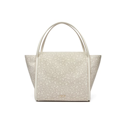 Torebka TOUS Kaos Mini Lines 2002183701 Beżowy ze sklepu eobuwie.pl w kategorii Torby Shopper bag - zdjęcie 182041974