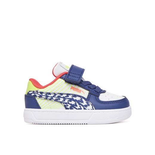 Sneakersy Puma Puma Caven 2.0 Poised 2 race AC+ Inf 400598 01 Granatowy ze sklepu eobuwie.pl w kategorii Buty sportowe dziecięce - zdjęcie 182042204