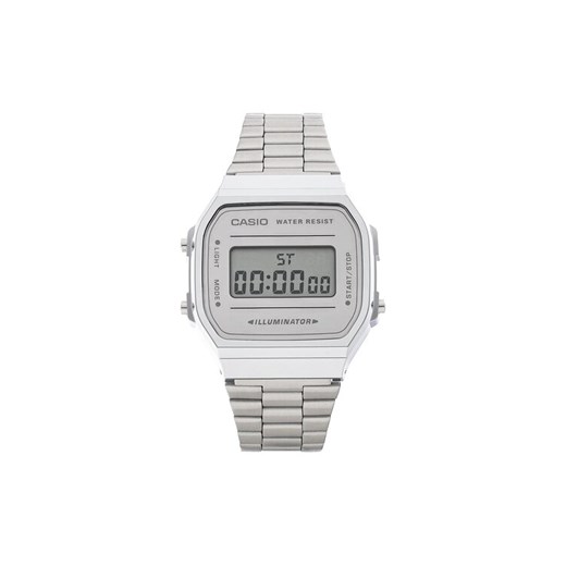 Zegarek Casio Vintage A168WEM-7EF Srebrny ze sklepu eobuwie.pl w kategorii Zegarki - zdjęcie 182042262