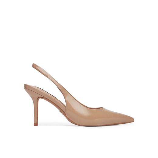 Sandały Nine West SX005-01 Beżowy ze sklepu eobuwie.pl w kategorii Czółenka - zdjęcie 182042403
