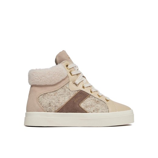 Sneakersy Gant Avona Sneaker 27533156 Beżowy ze sklepu eobuwie.pl w kategorii Buty sportowe damskie - zdjęcie 182042432