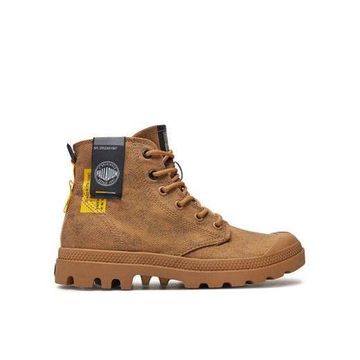 Trapery Palladium Pampa Surplus 74389-291-M Brązowy ze sklepu eobuwie.pl w kategorii Workery damskie - zdjęcie 182042450