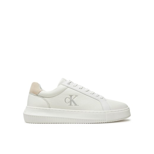Sneakersy Calvin Klein Jeans Chunky Cupsole Low Mg YM0YM01253 Biały ze sklepu eobuwie.pl w kategorii Buty sportowe męskie - zdjęcie 182042482