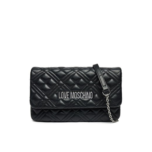 Torebka LOVE MOSCHINO JC4097PP1MLA000B Czarny ze sklepu eobuwie.pl w kategorii Listonoszki - zdjęcie 182042640