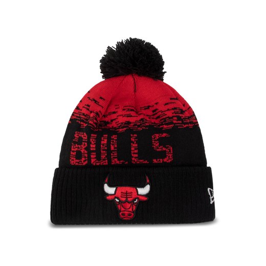 Czapka New Era Nba Sport Knit Cuff Osfm 12122723 Czarny ze sklepu eobuwie.pl w kategorii Czapki zimowe damskie - zdjęcie 182042664