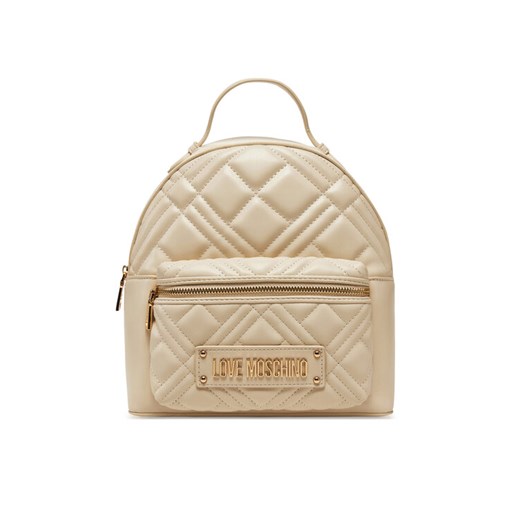 Plecak LOVE MOSCHINO JC4148PP1MLA0110 Beżowy Love Moschino 00 eobuwie.pl