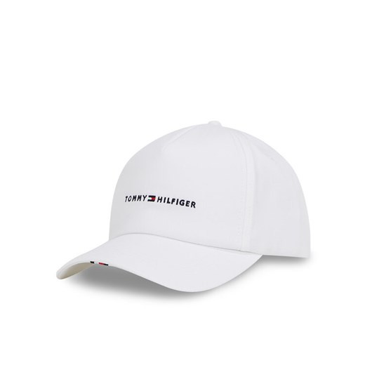 Czapka z daszkiem Tommy Hilfiger Th Foundation Soft 6 Panel Cap AM0AM13162 Biały ze sklepu eobuwie.pl w kategorii Czapki z daszkiem męskie - zdjęcie 182042810