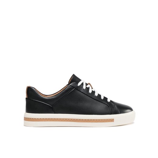 Sneakersy Clarks Un Maui Lace 261416424 Czarny ze sklepu eobuwie.pl w kategorii Buty sportowe damskie - zdjęcie 182042844
