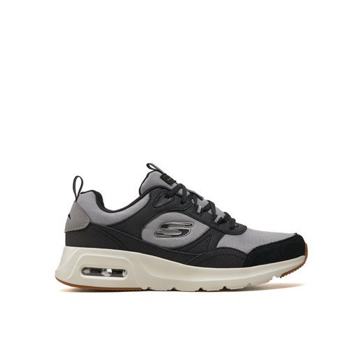 Sneakersy Skechers Skech-Air Court-Yatton 232648/BKGY Czarny ze sklepu eobuwie.pl w kategorii Buty sportowe męskie - zdjęcie 182042851