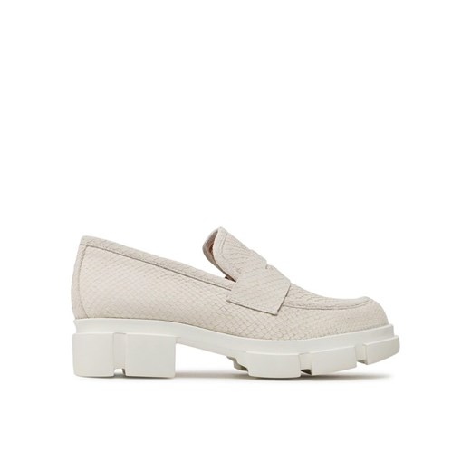 Loafersy Pollini SA10124G1GTL0121 Beżowy ze sklepu eobuwie.pl w kategorii Mokasyny damskie - zdjęcie 182042882