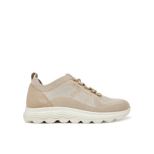 Sneakersy Geox D Spherica D55NUE 09T22 C6738 Beżowy ze sklepu eobuwie.pl w kategorii Buty sportowe damskie - zdjęcie 182042894