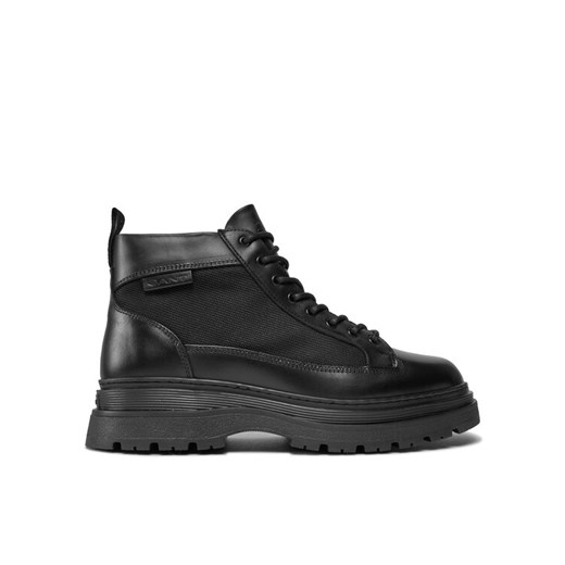 Trzewiki Gant Rockdor Mid Boot 27641428 Czarny ze sklepu eobuwie.pl w kategorii Buty zimowe męskie - zdjęcie 182042922