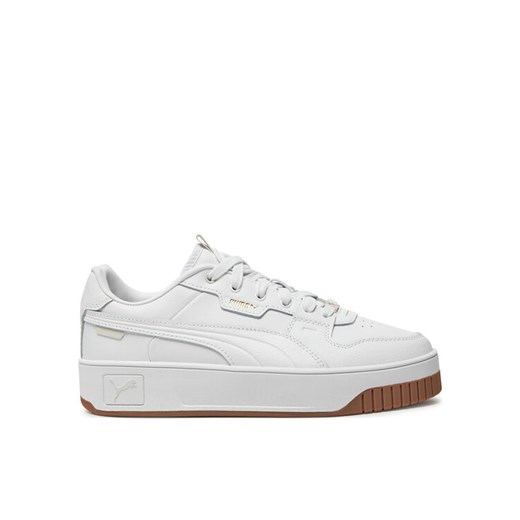 Sneakersy Puma Carina Street Lux 397487-01 Biały ze sklepu eobuwie.pl w kategorii Buty sportowe damskie - zdjęcie 182042963