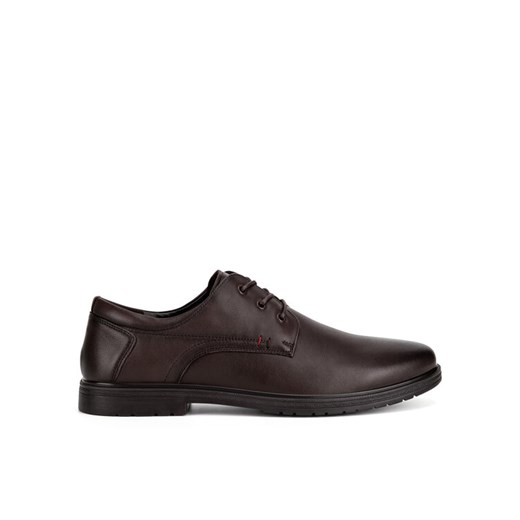 Półbuty Sergio Bardi MF1660-1Z Brązowy ze sklepu eobuwie.pl w kategorii Buty eleganckie męskie - zdjęcie 182043003